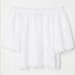 H&M off the shoulder top size 4